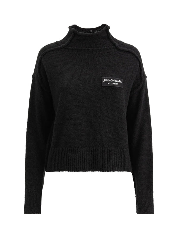 Maglia lupetto in mohair