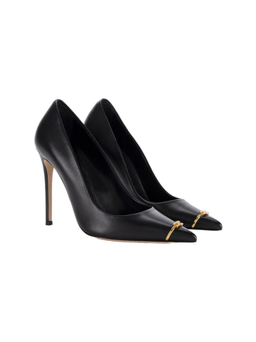 Elisabetta Franchi Decolletè con gioiello logato 10,5 cm