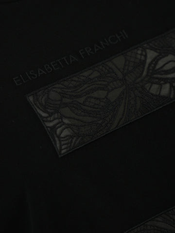 Elisabetta Franchi T-shirt con logo ricamato