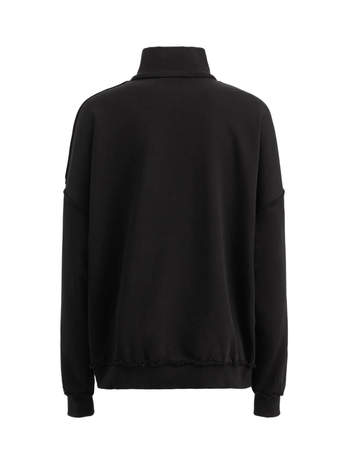 Felpa oversize con cuciture a vista