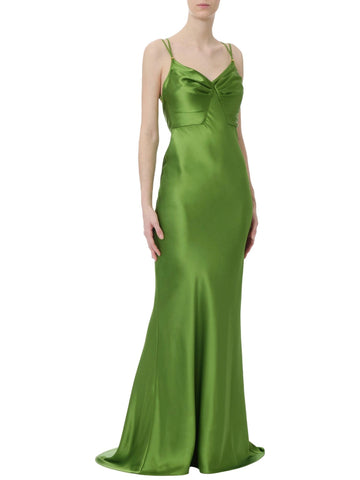 Elisabetta Franchi Abito Red Carpet in raso