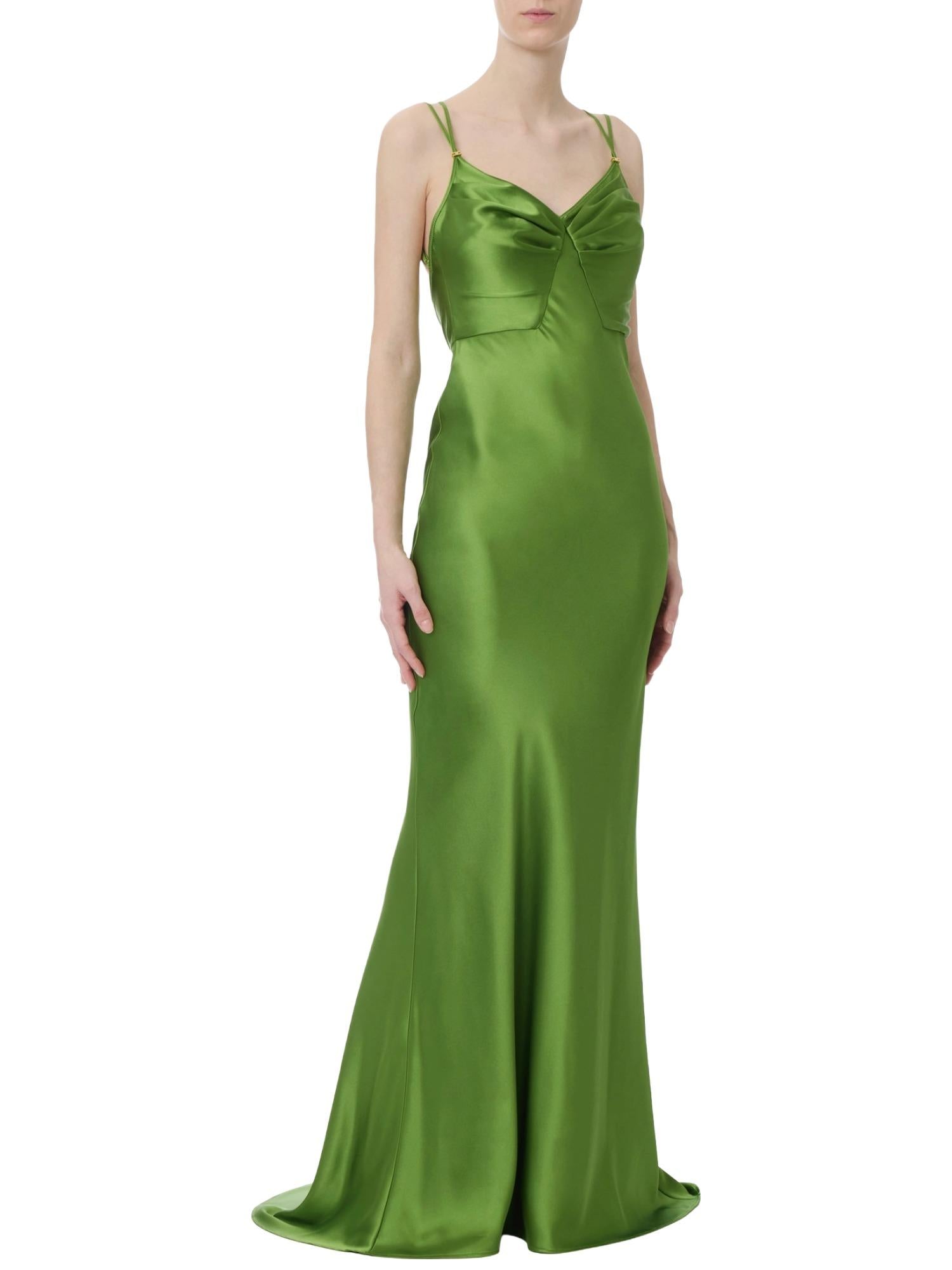 Elisabetta Franchi Abito Red Carpet in raso