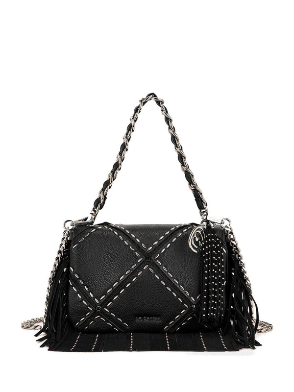 Borsa a spalla Isabel Rock con Catena Intrecciata