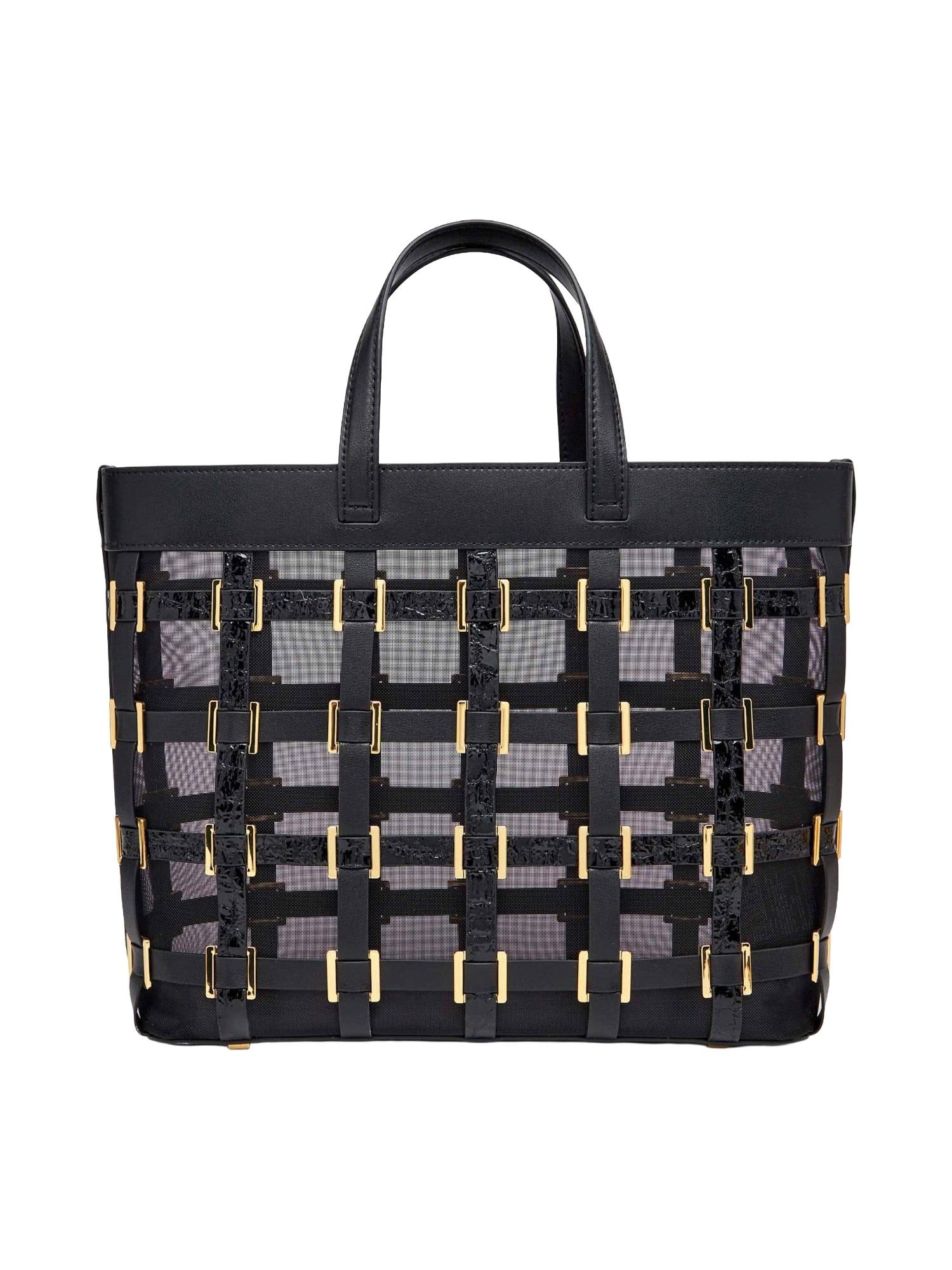 Elisabetta Franchi Borsa in rete con anelle