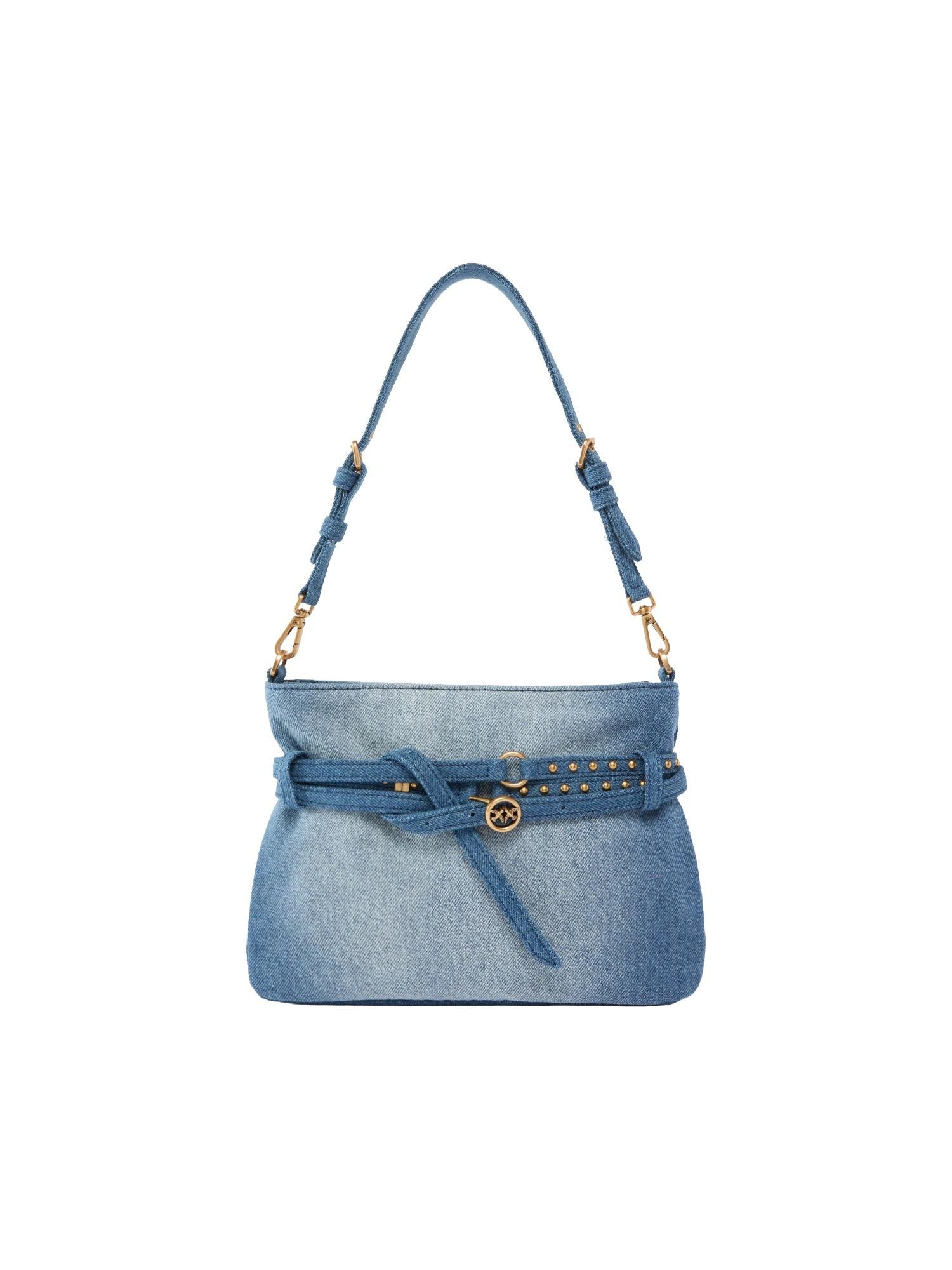 Pinko Borsa Belt Bag Mini Denim
