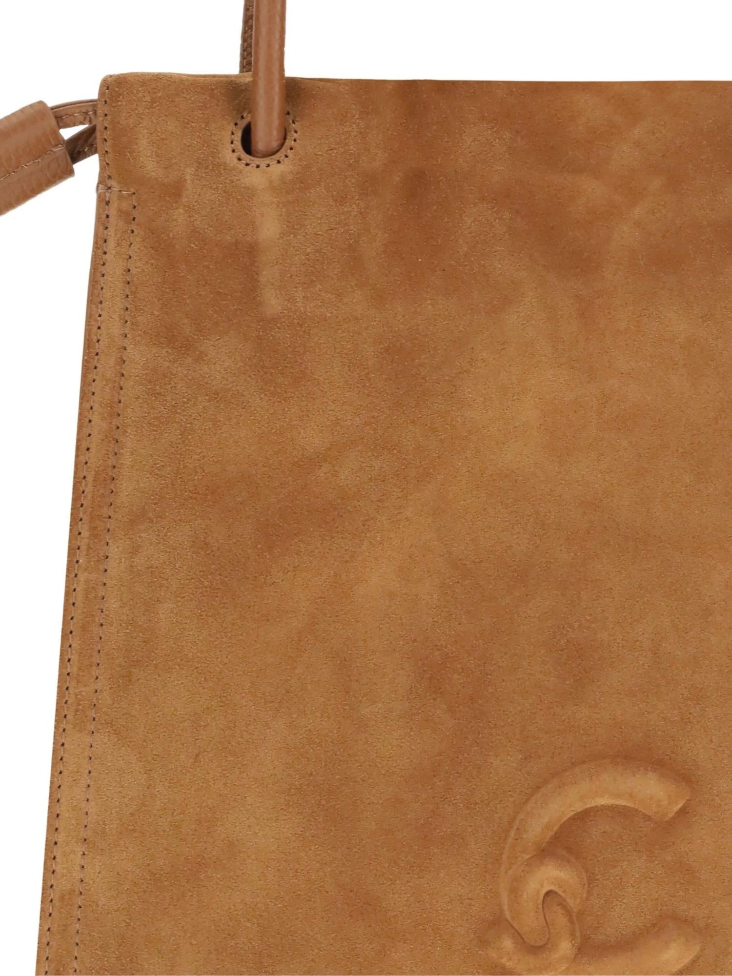 Coccinelle Borsa in suede Dulse medium