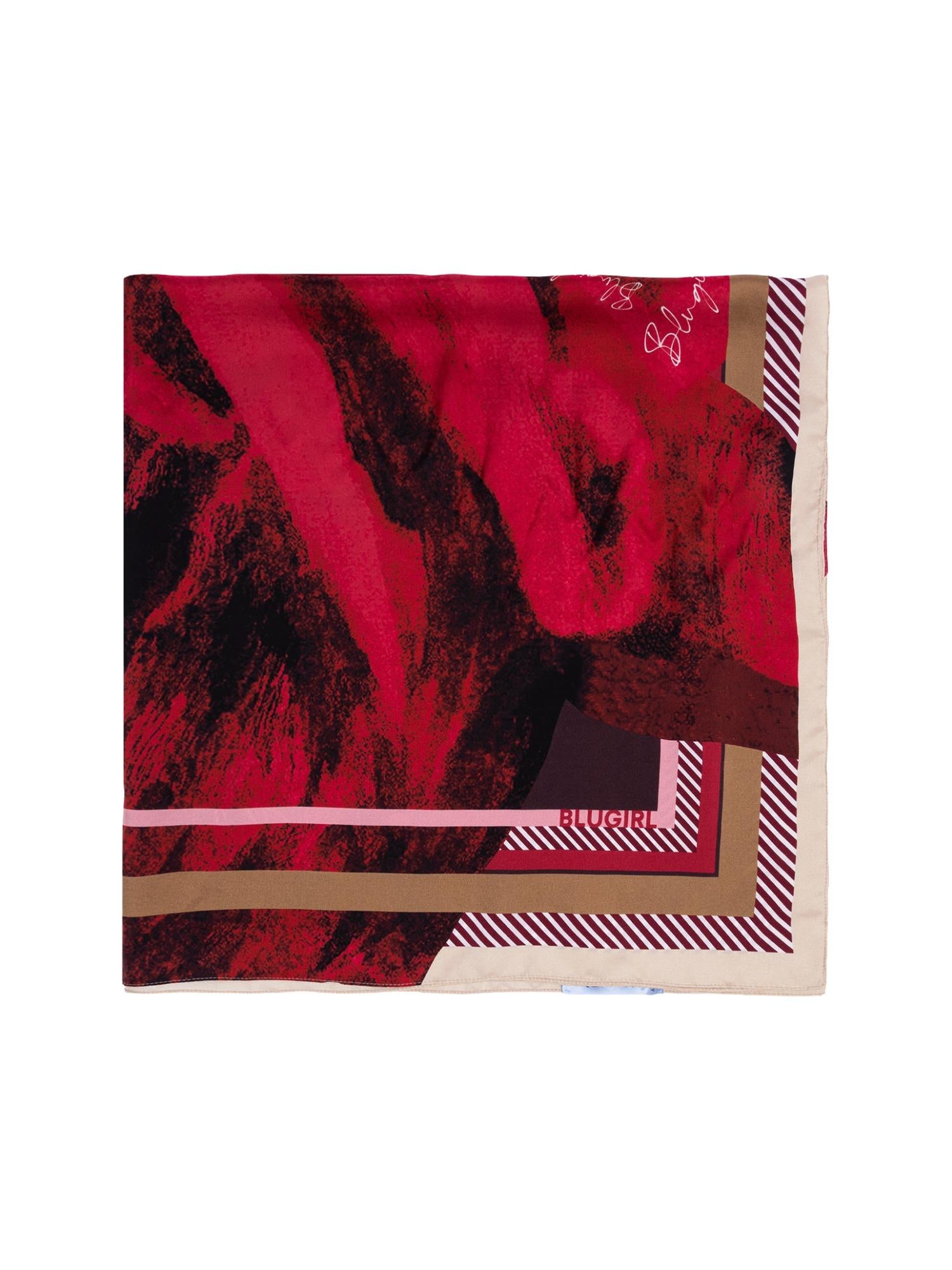 Blugirl Foulard in seta con stampa 90x90