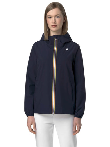 K-Way Giubbino Marguerite Stretch Poly Jersey