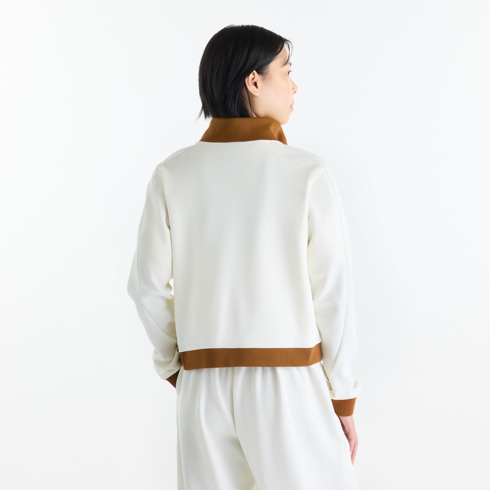 Felpa con zip 1/4 Sport Legacy Pique