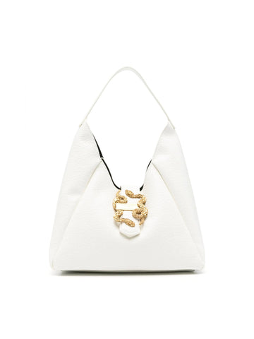 Just Cavalli Borsa tote con fibbia snake