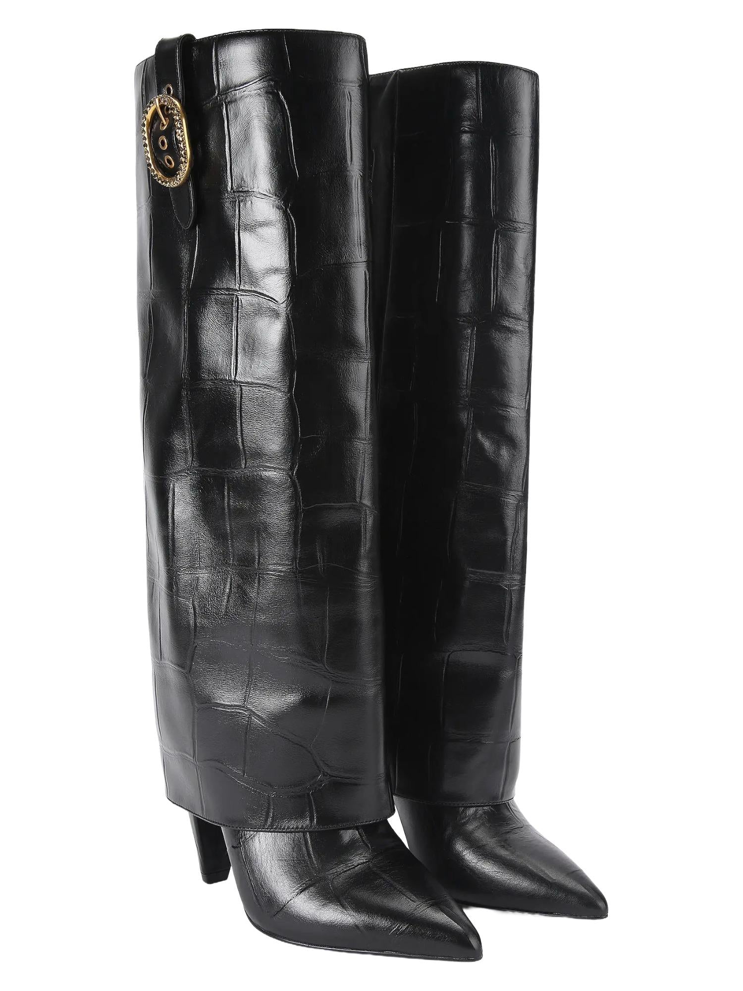 Kurt Geiger Stivali ripiegabili con tacco 10 cm