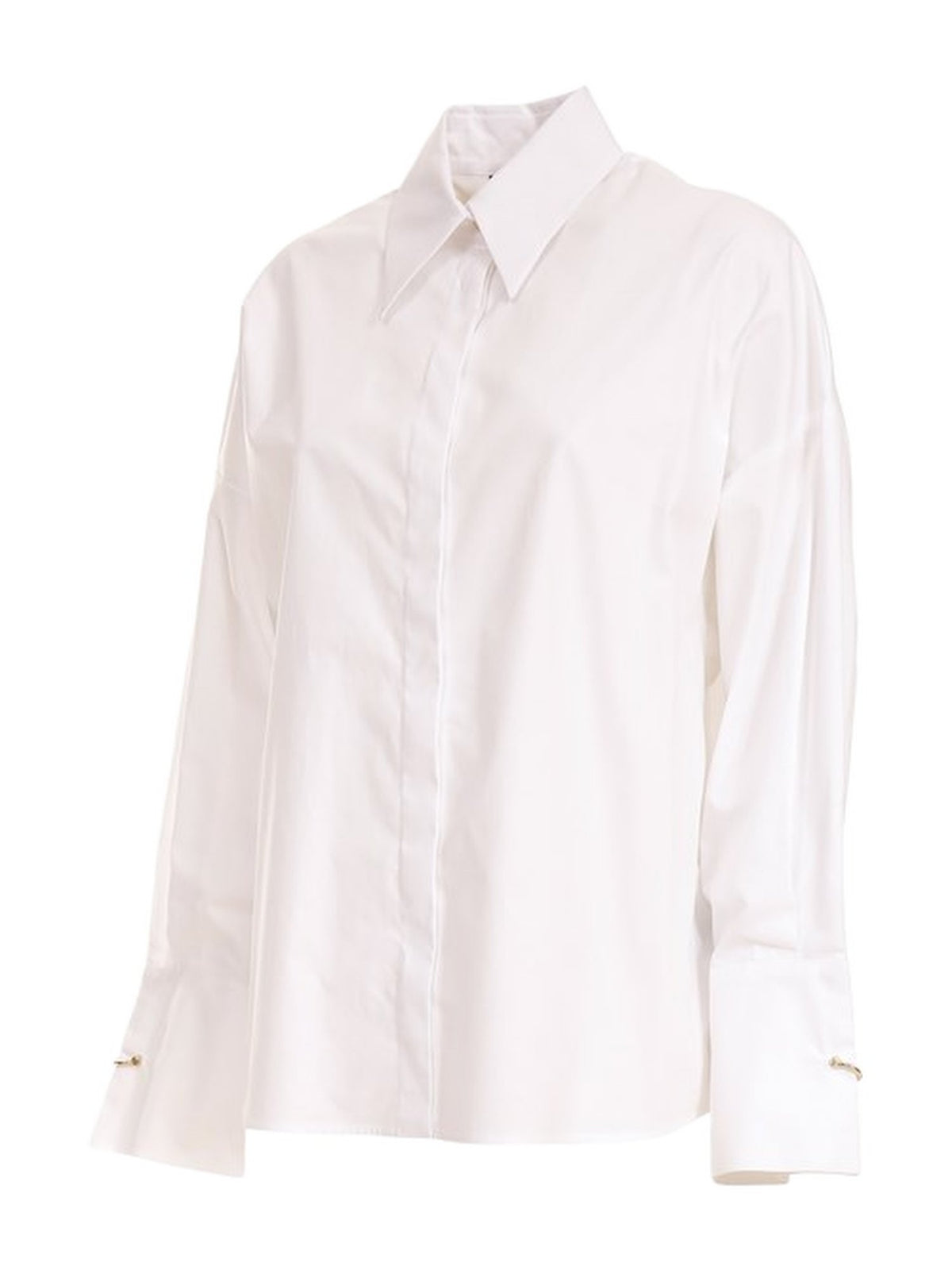 Camicia in Cotone con Polsini a Gemelli