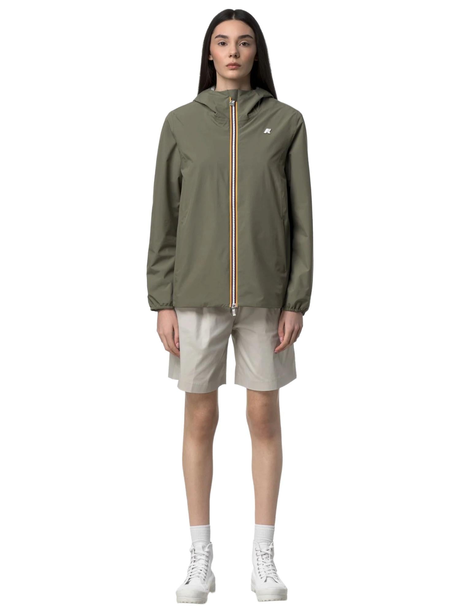 K-Way Giubbino Marguerite Stretch Poly Jersey