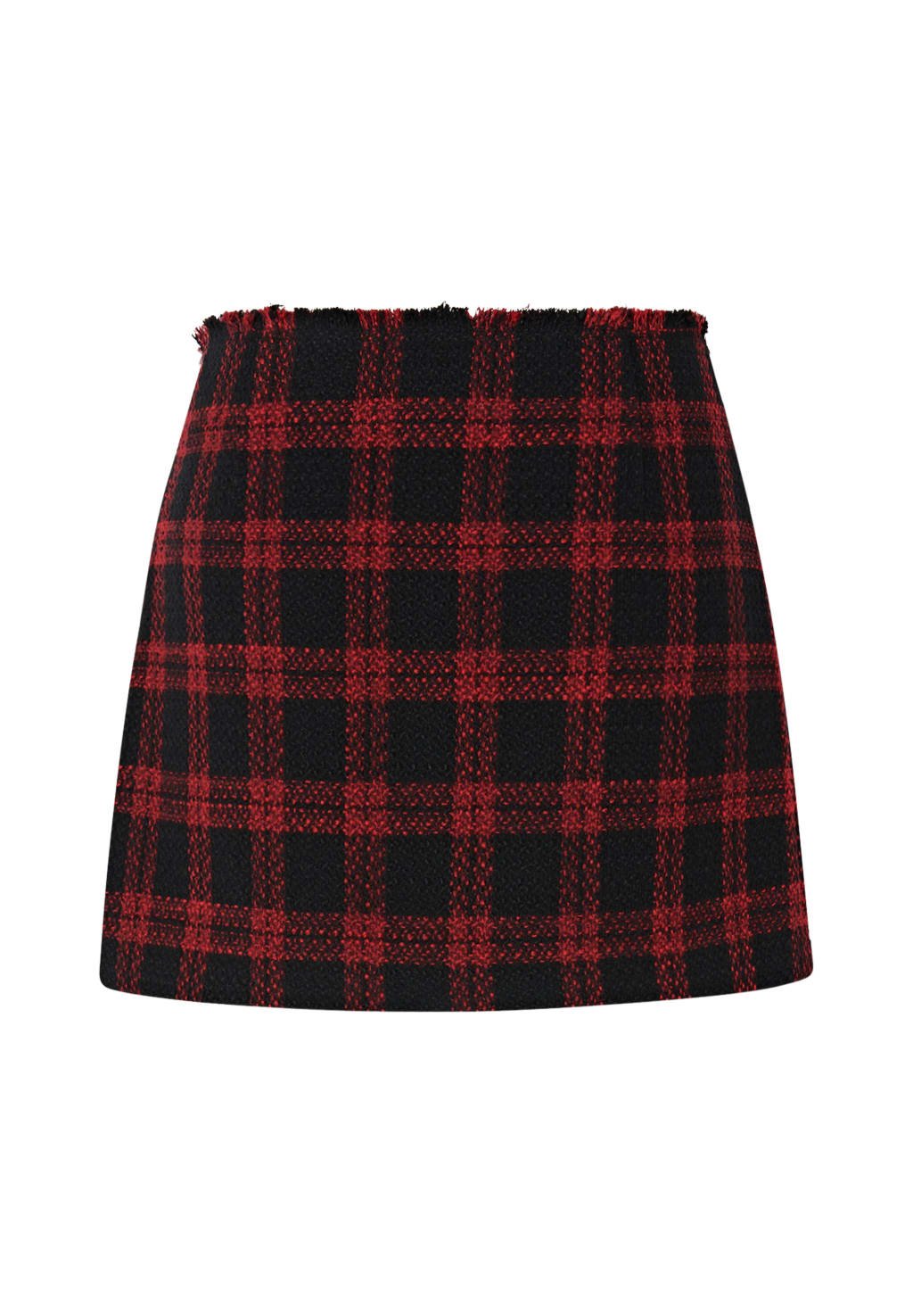 Pinko Minigonna in Tweed di Misto Lana donna