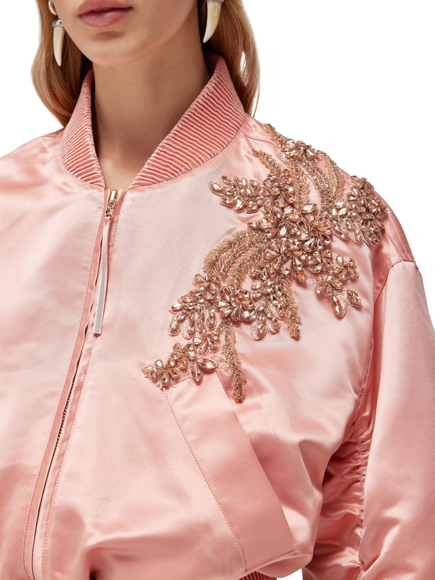 Blugirl Bomber con cristalli ricamati