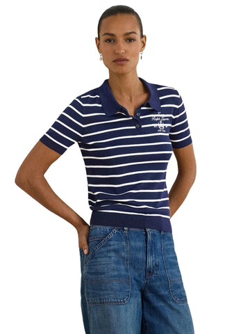 Lauren Ralph Lauren Polo a righe Nitrissa