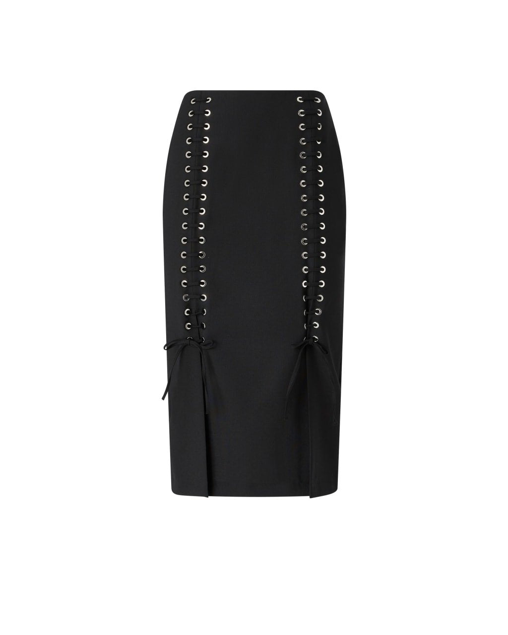 Pinko Gonna Midi a Matita in Frescolana Stretch donna