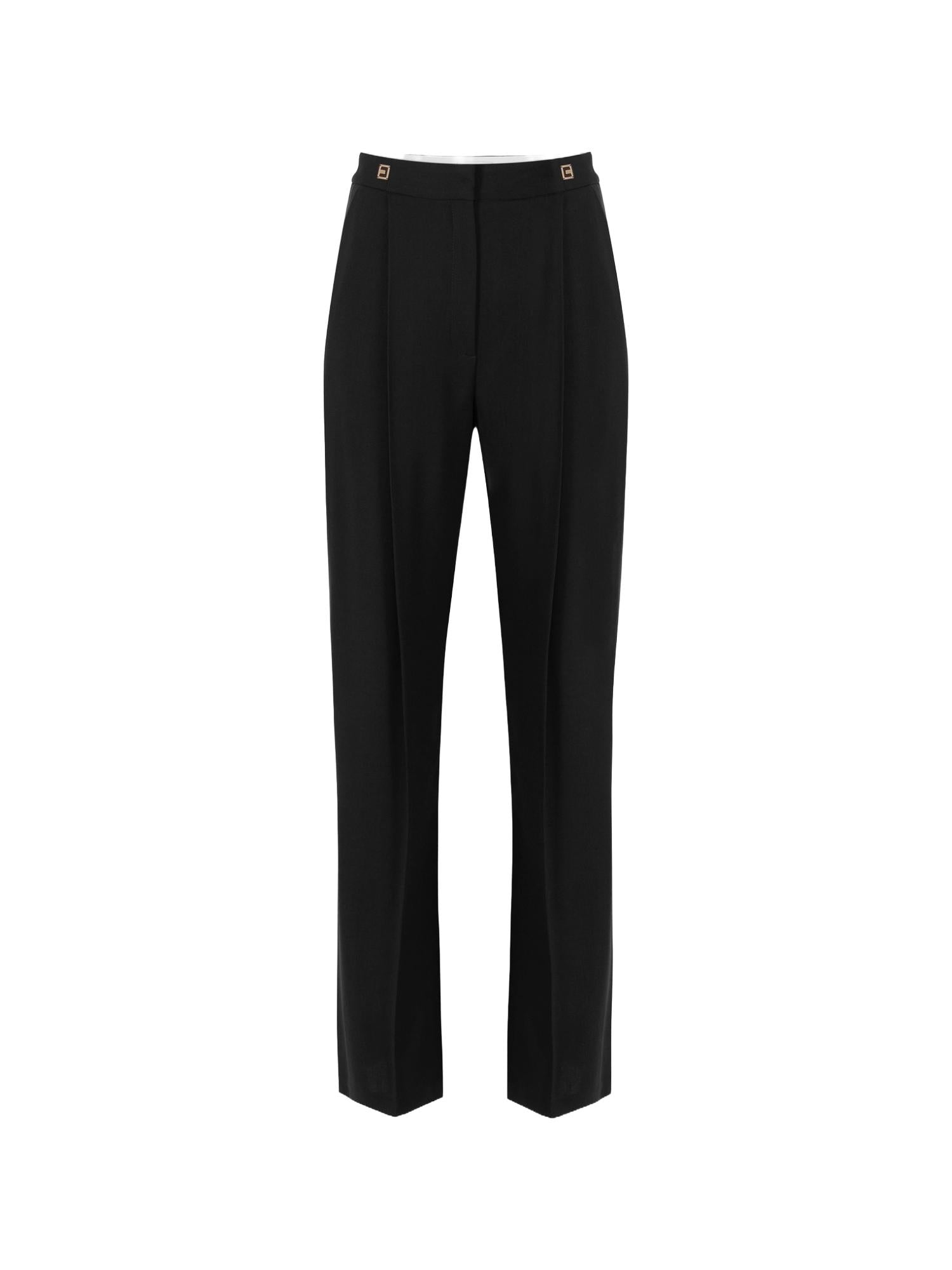 Elisabetta Franchi Pantalone con dettaglio gioiello