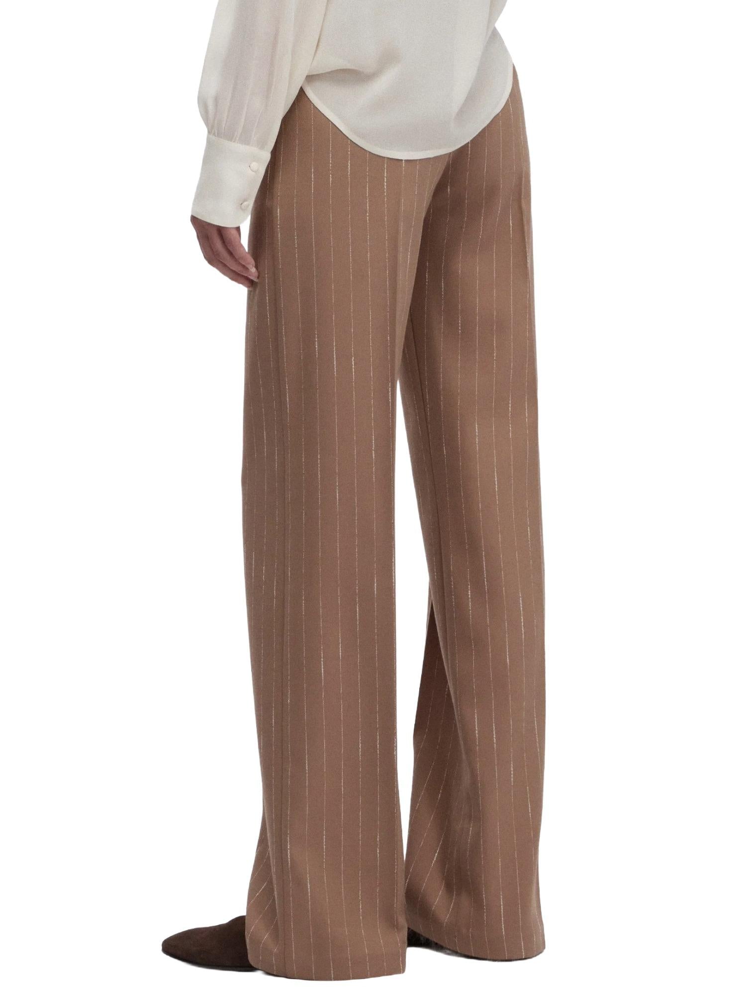 Ermanno Firenze Pantalone gessato dritto