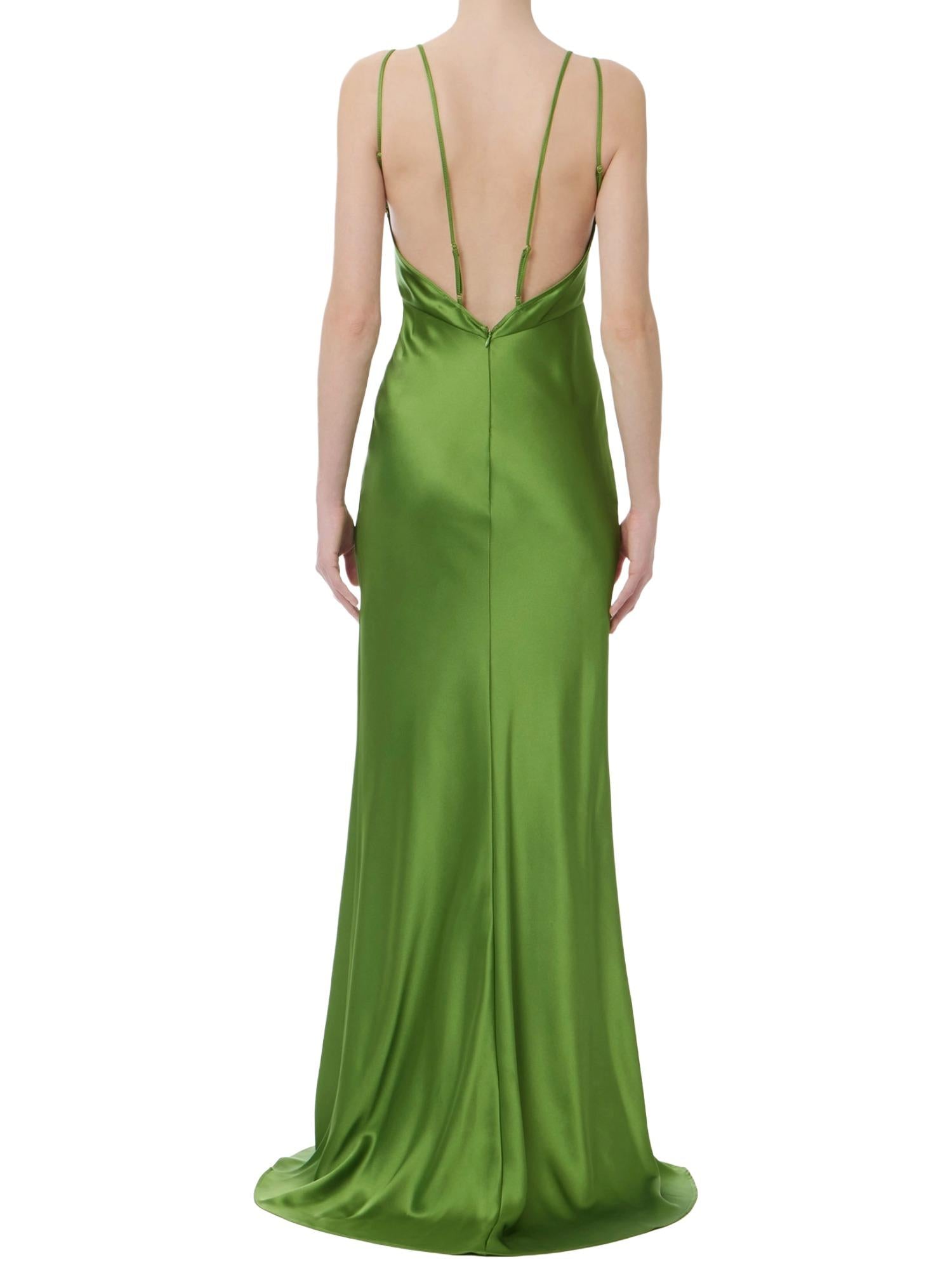 Elisabetta Franchi Abito Red Carpet in raso