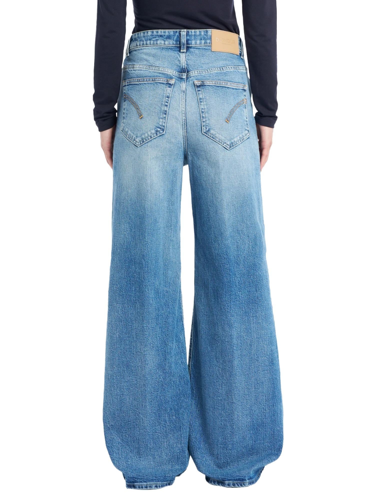 Dondup Jeans wide leg Beatrix