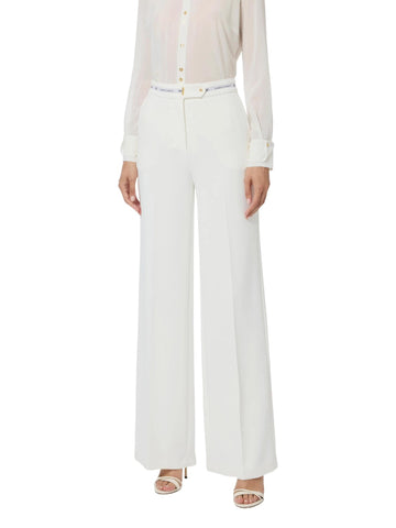 Elisabetta Franchi Pantalone con nastro logato
