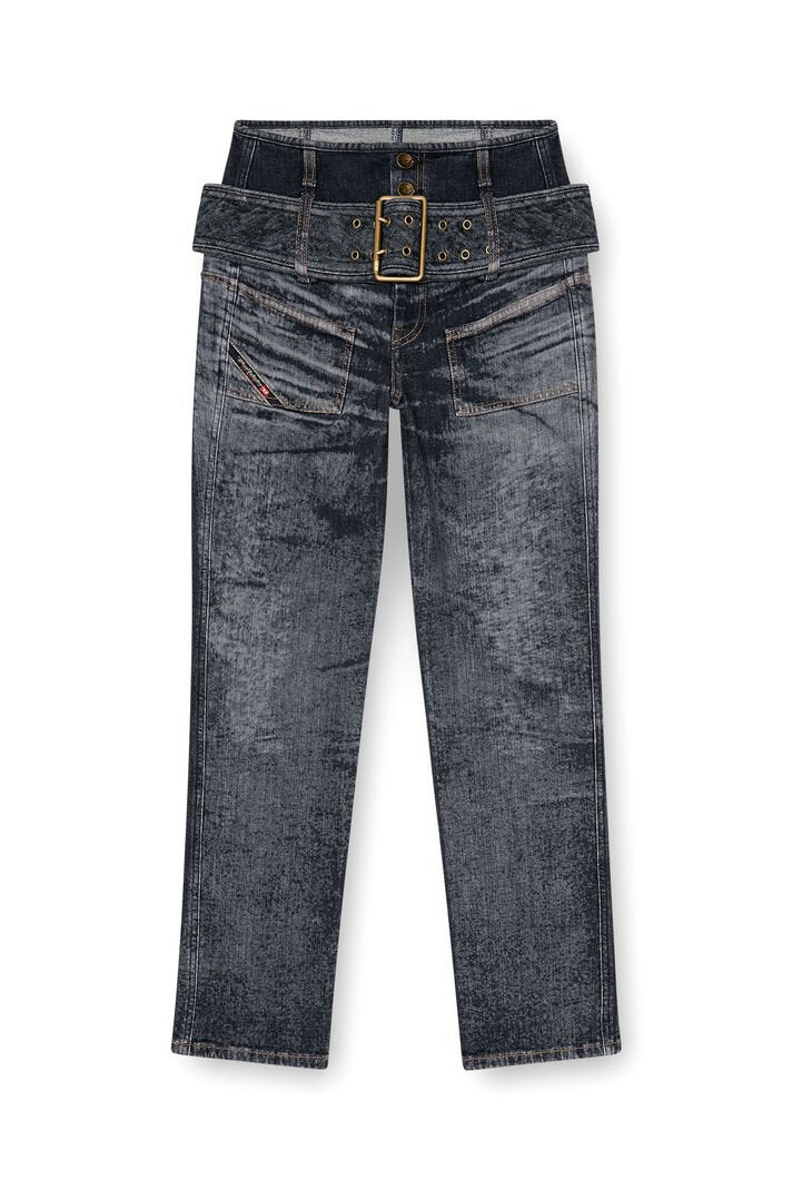 Jeans Slim Vita Alta D-Gorina