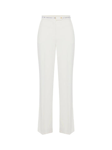 Elisabetta Franchi Pantalone con nastro logato