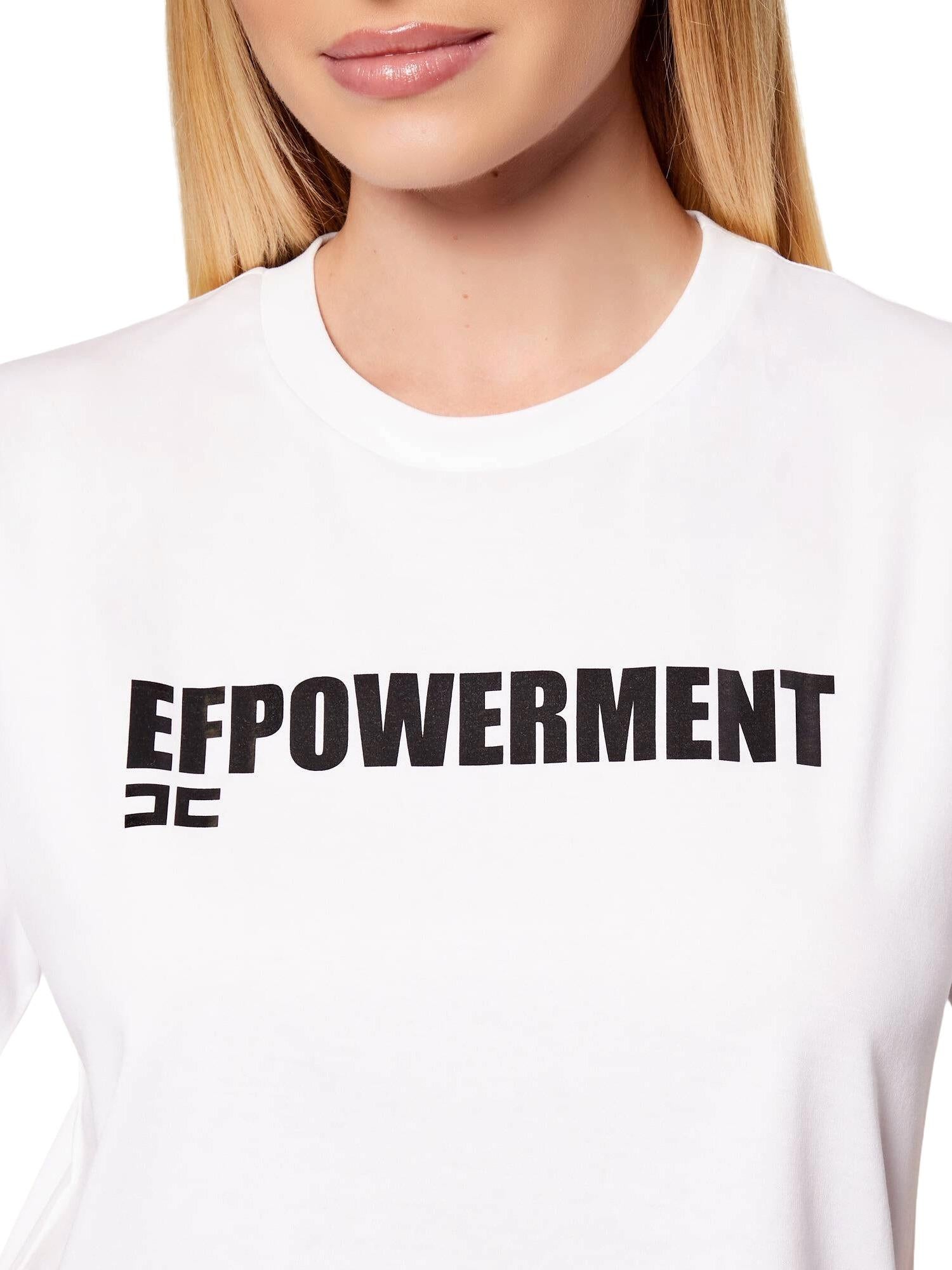 Elisabetta Franchi T-shirt con coulisse