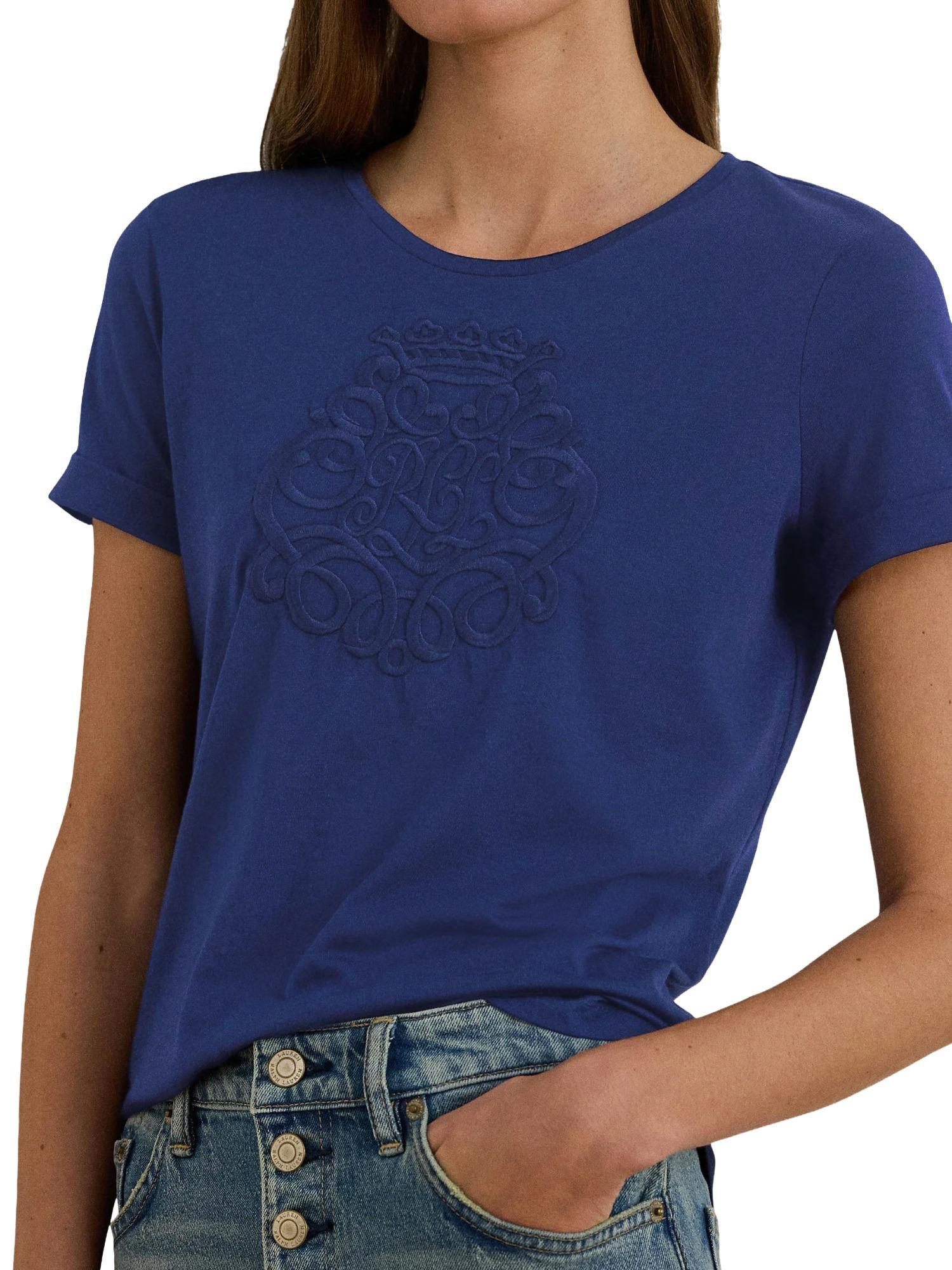 Lauren Ralph Lauren T-shirt con ricamo Hailly