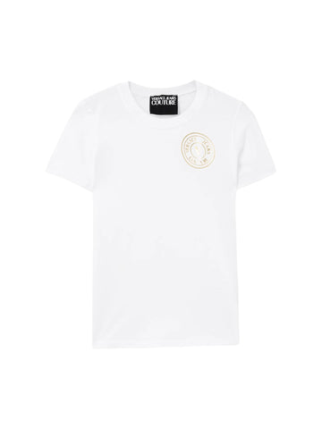 Versace Jeans Couture T-shirt con logo V-Emblem