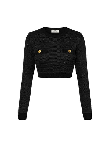 Elisabetta Franchi Maglia con paillettes