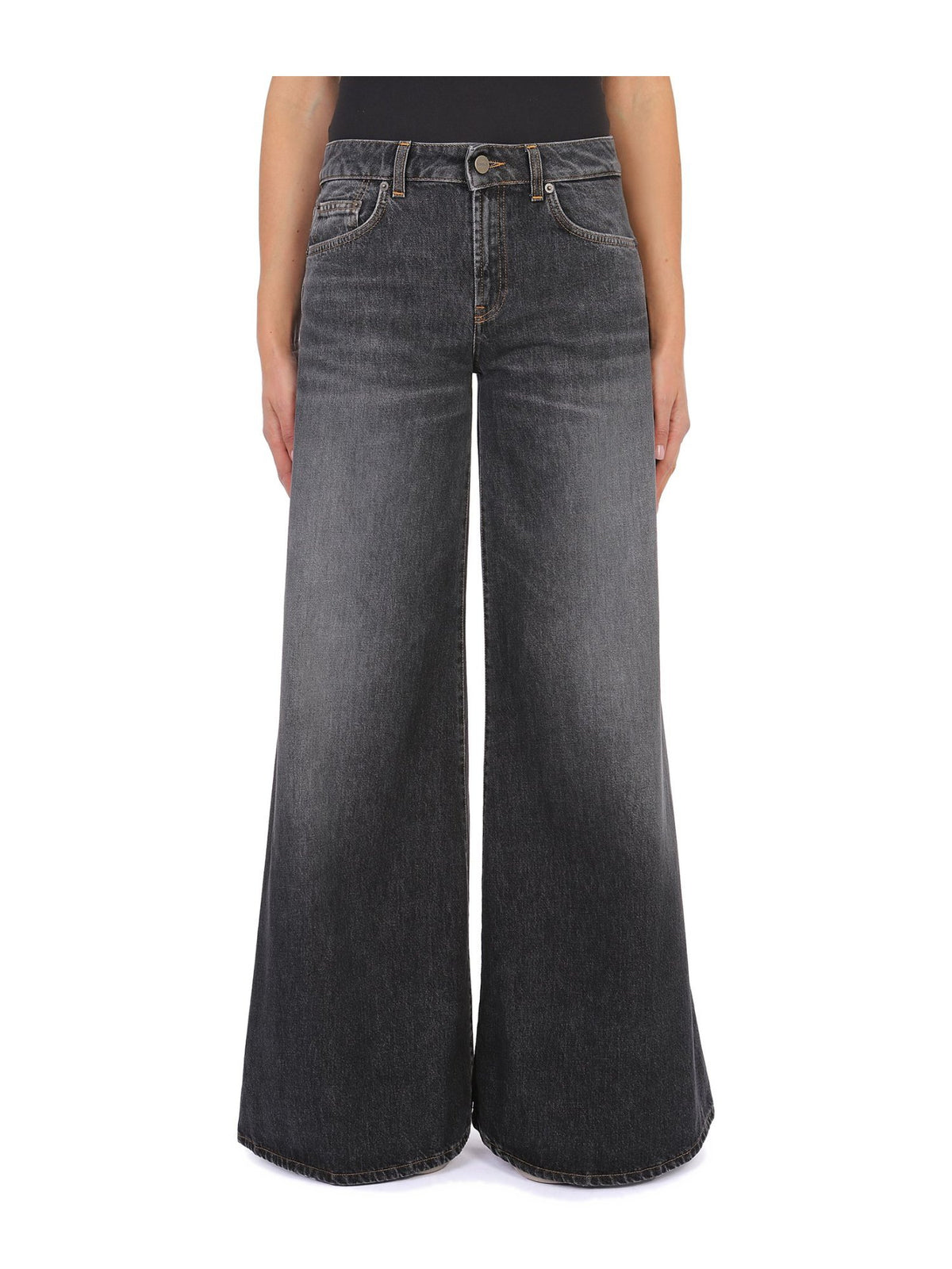 Jeans Wide Leg Marlen a Gamba Ampia