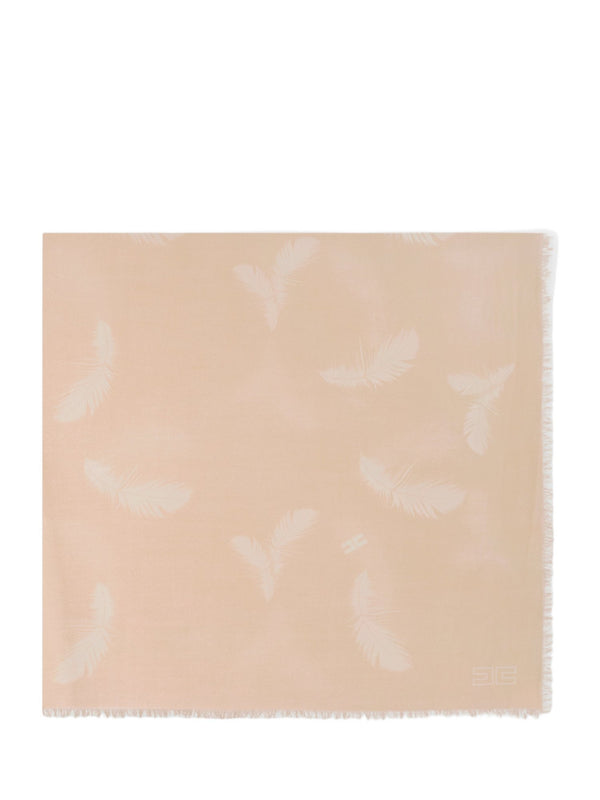 Foulard in lana e cashmere