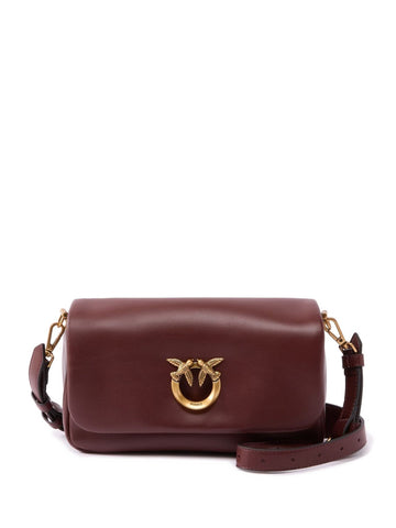 Borsa Tracolla con Fibbia e Logo Love Birds