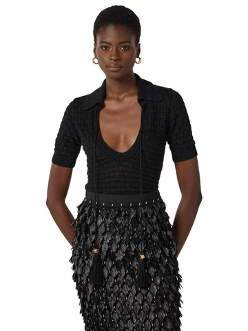 Elisabetta Franchi Maglia con nappine