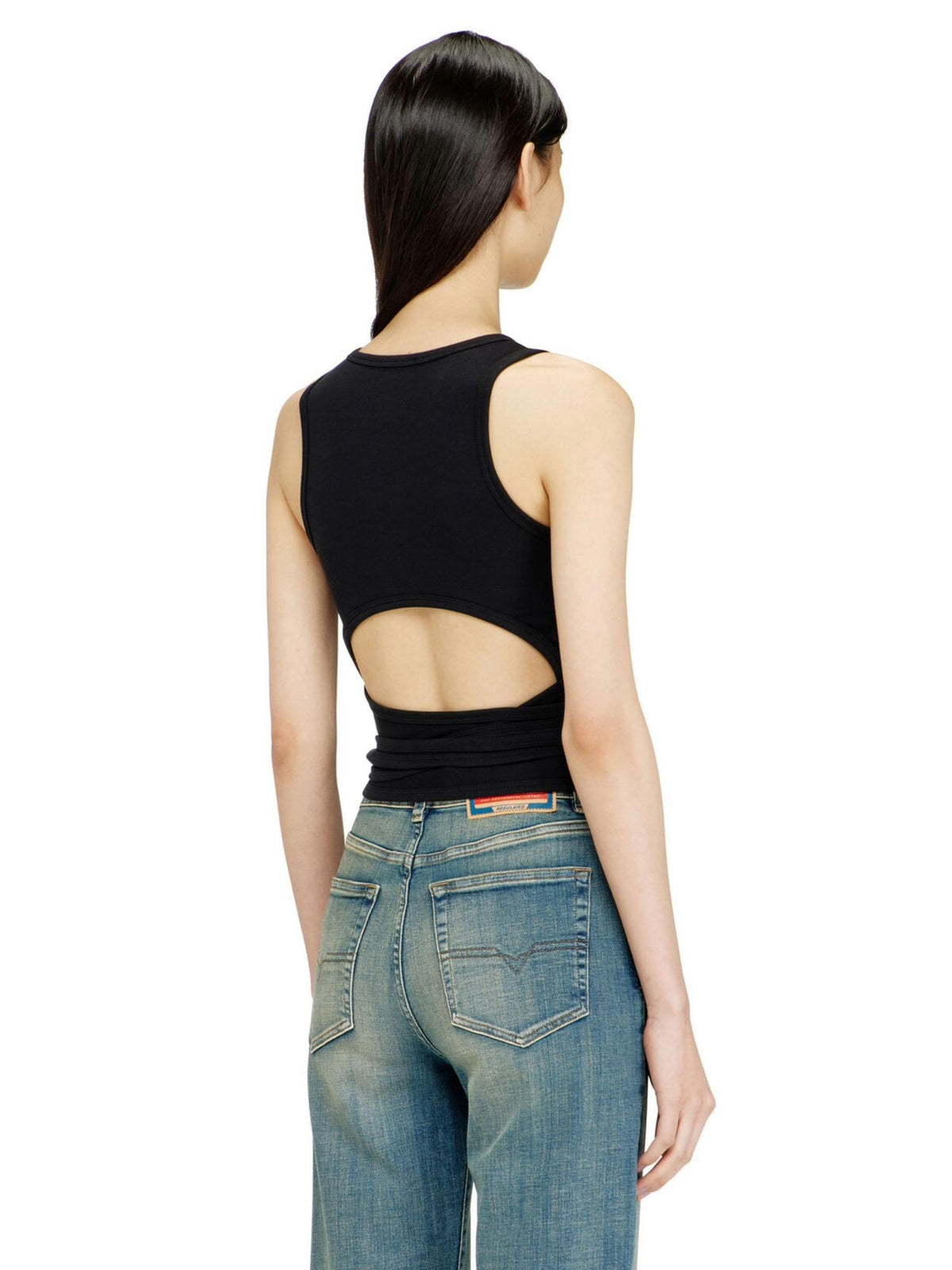 Diesel Top con stringhe T-Anky-Tail-S1