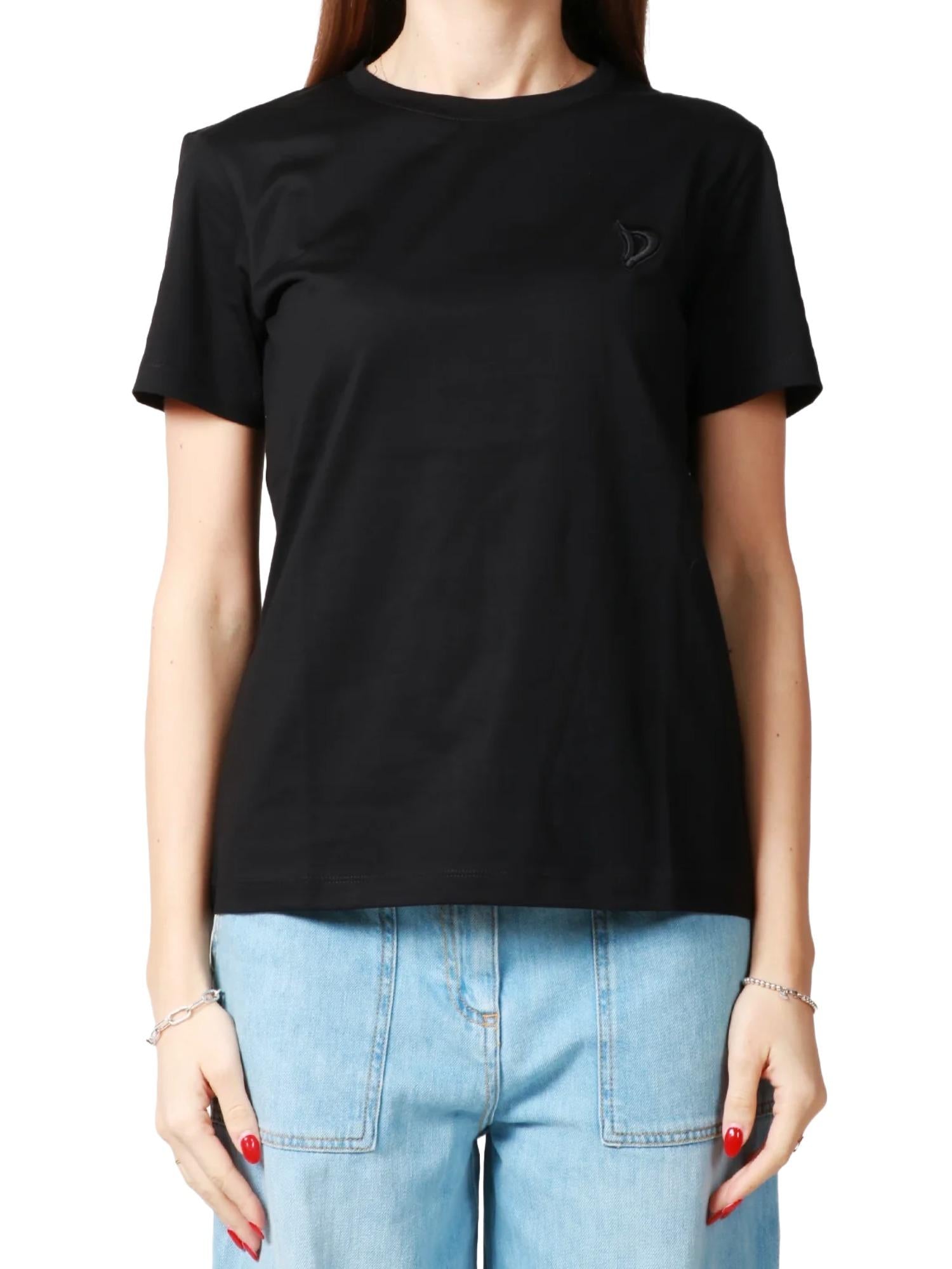 Dondup T-shirt con logo ricamato
