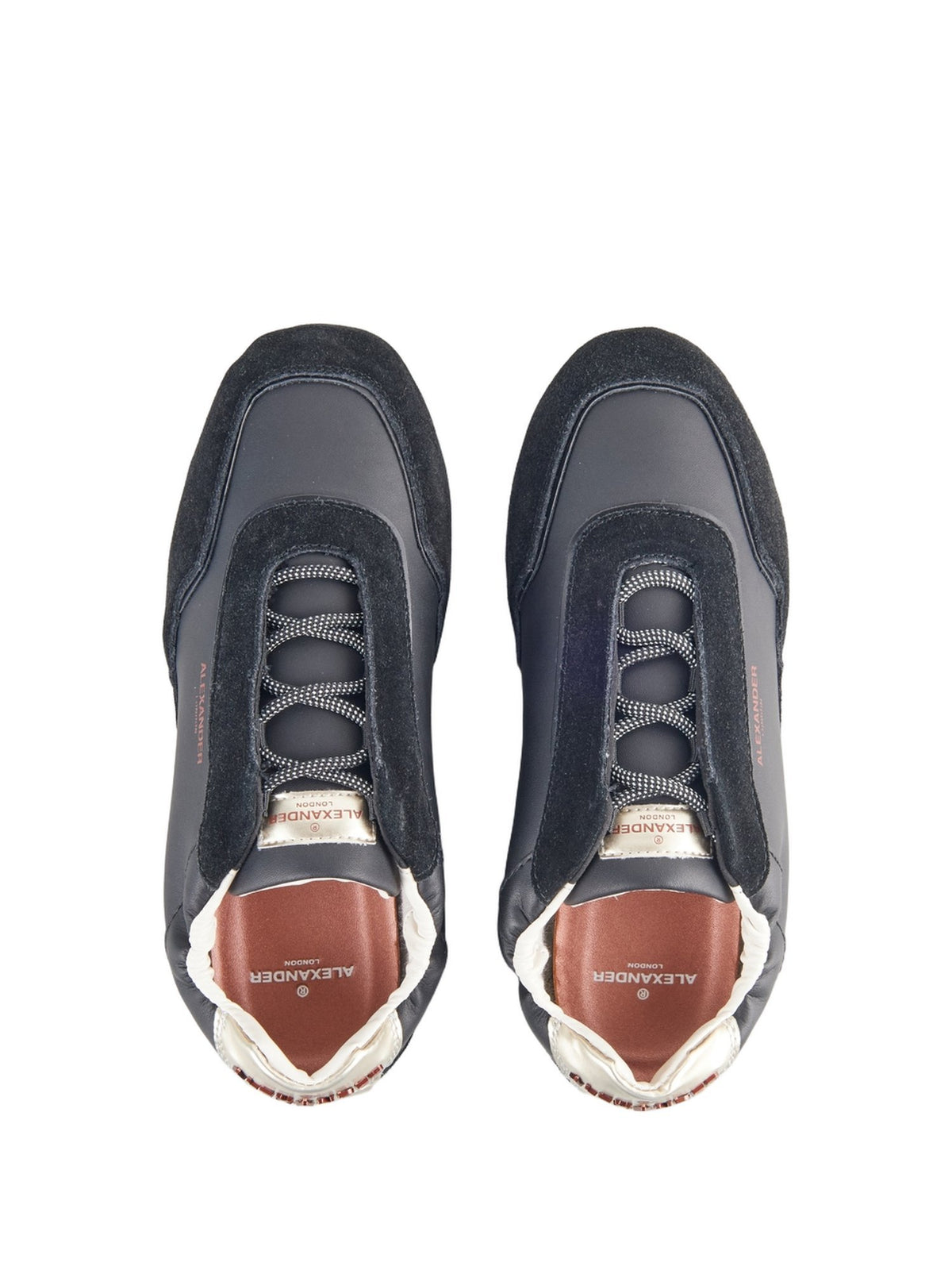 Sneaker Bassa in nappa e suede