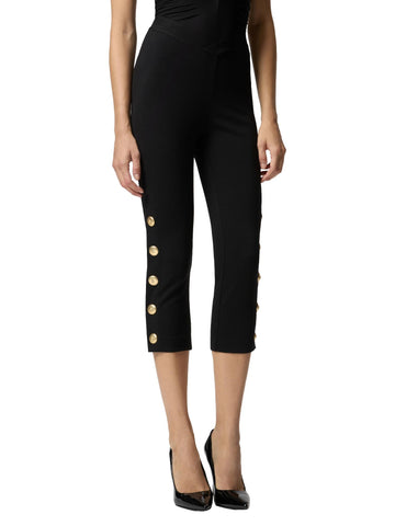 Pinko Leggings con bottoni Petto