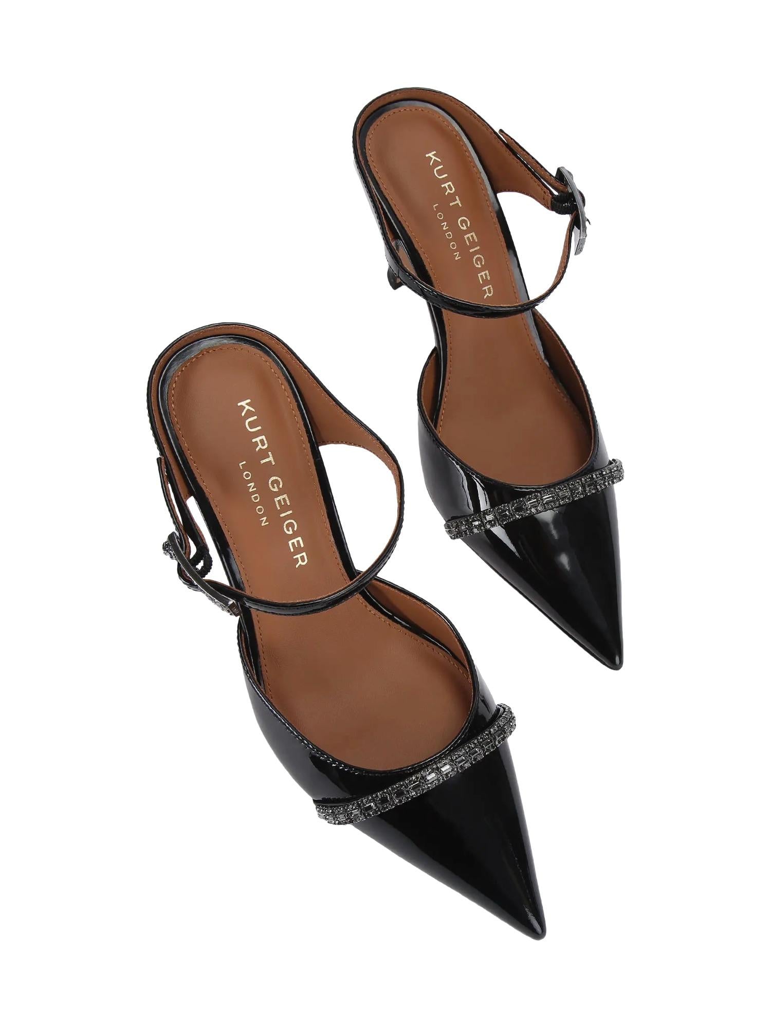 Kurt Geiger Slingback con strass 9 cm