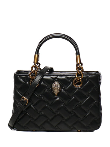 Borsa a mano square kensington in pelle trapuntata