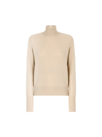 Maglia Dolcevita Slim a Costine