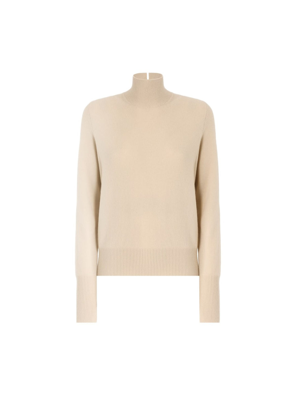 Maglia Dolcevita Slim a Costine