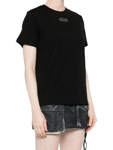 Diesel T-shirt con logo Oval D T-Regs-Od-Q1