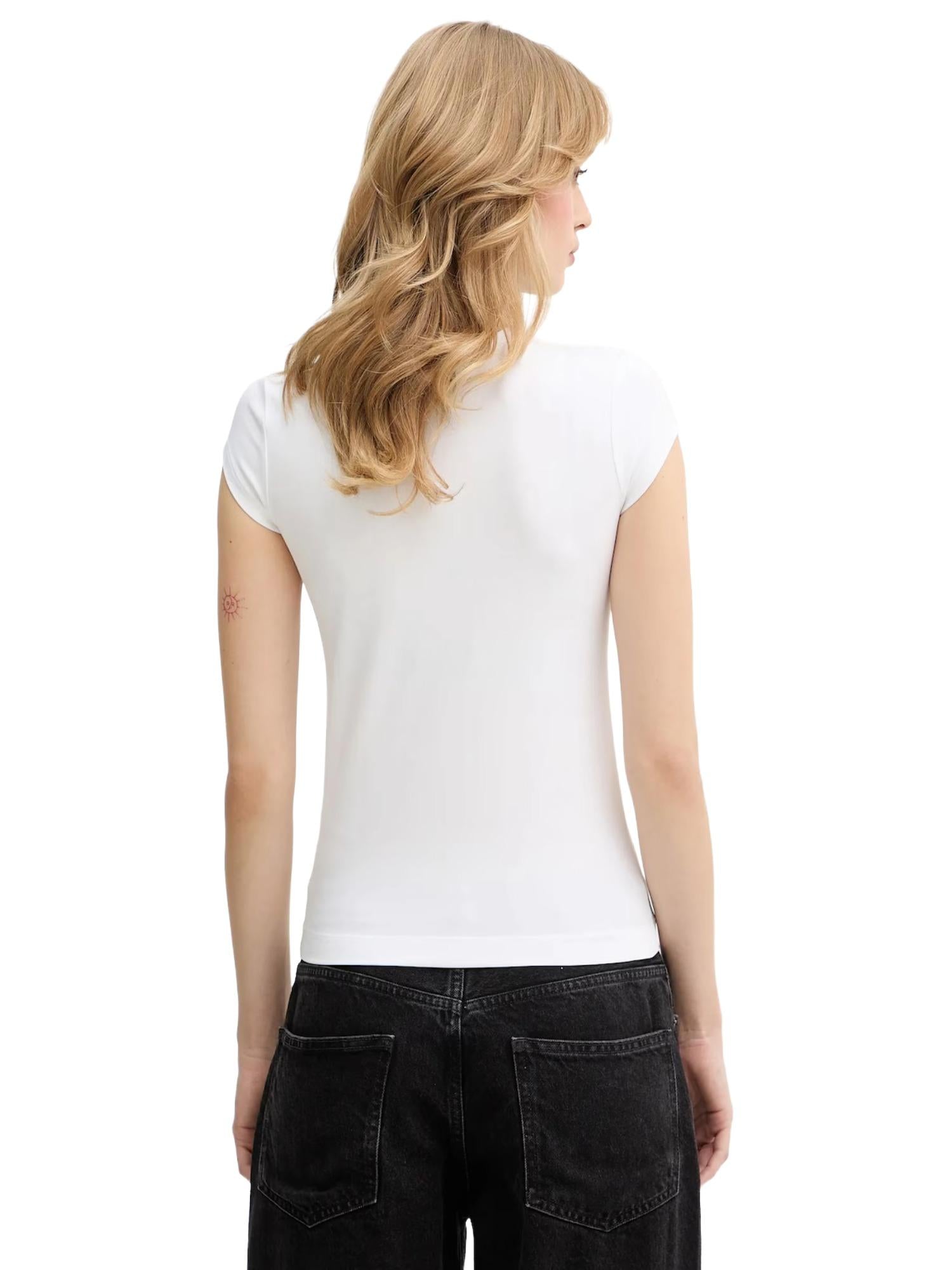 Diesel T-shirt con logo cut-out T-Angie-Od