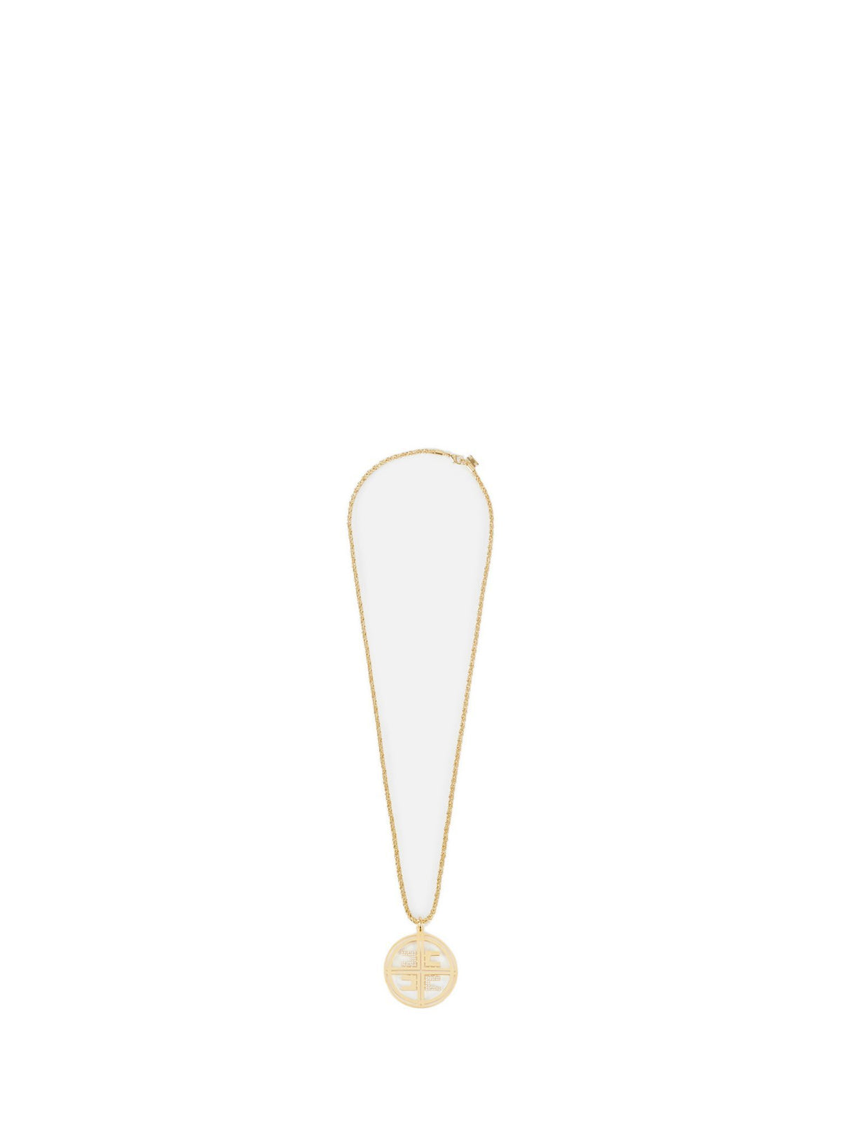 Collana lunga con medaglione