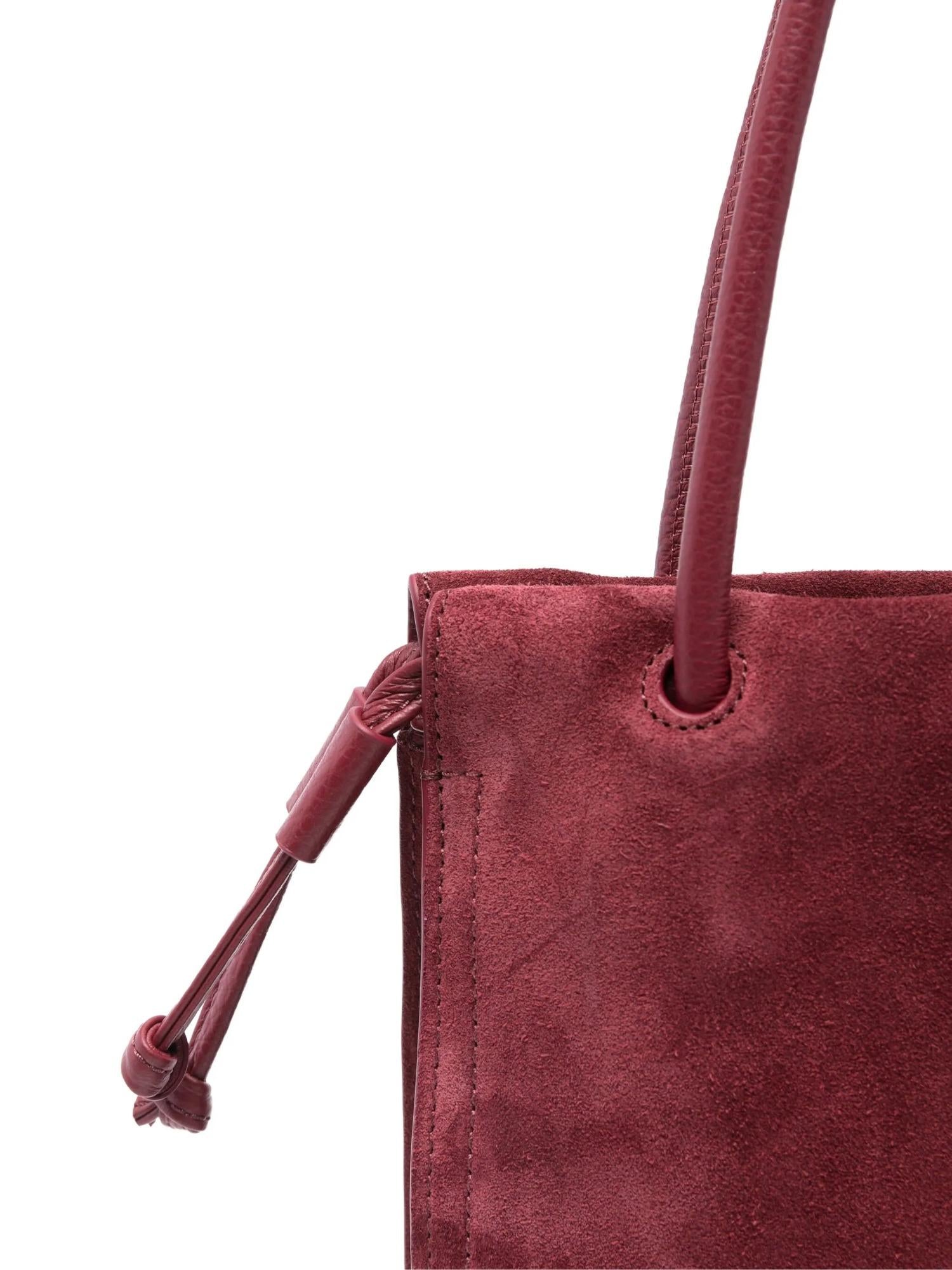 Coccinelle Borsa in suede Dulse medium