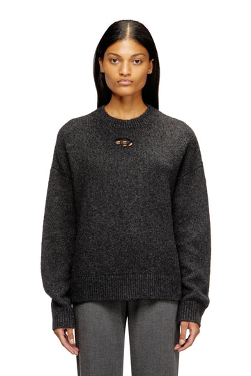 Maglia in misto lana e alpaca