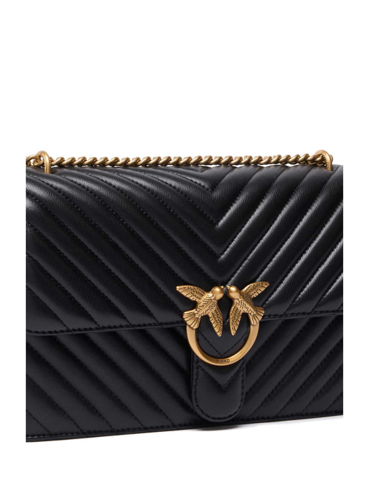 Borsa media a tracolla love bag one chevron new buckle